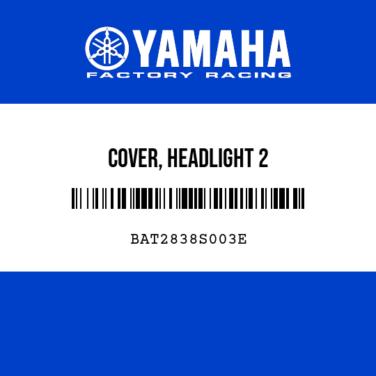 COVER, HEADLIGHT 2