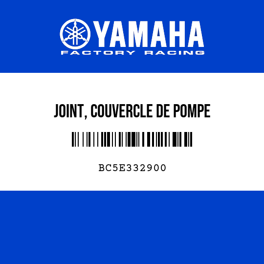JOINT, COUVERCLE DE POMPE