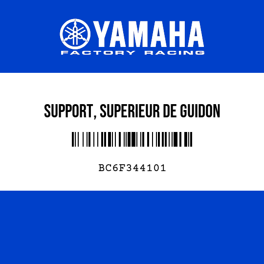 SUPPORT, SUPERIEUR DE GUIDON
