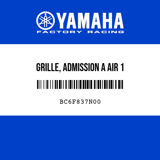 GRILLE, ADMISSION A AIR 1
