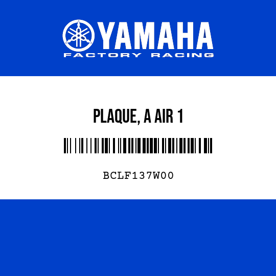 PLAQUE, A AIR 1