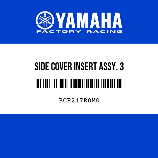 SIDE COVER INSERT ASSY. 3