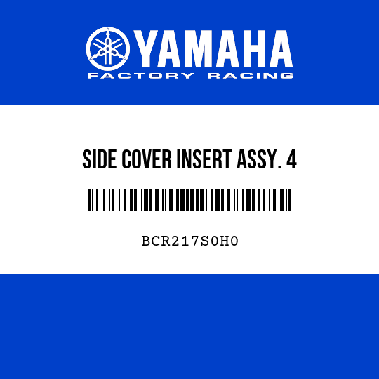 SIDE COVER INSERT ASSY. 4