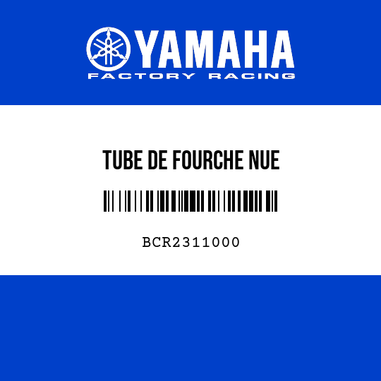 TUBE DE FOURCHE NUE
