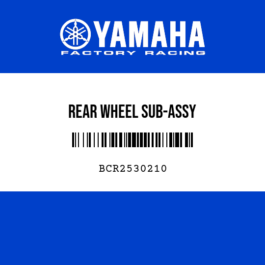 REAR WHEEL SUB-ASSY