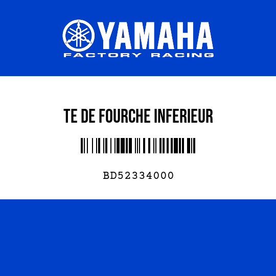 TE DE FOURCHE INFERIEUR