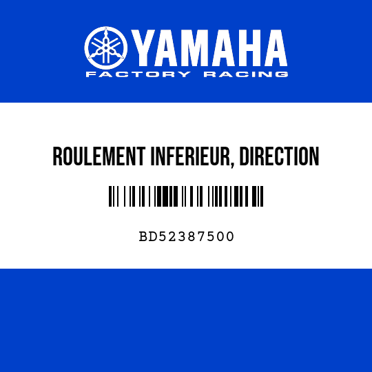 ROULEMENT INFERIEUR, DIRECTION