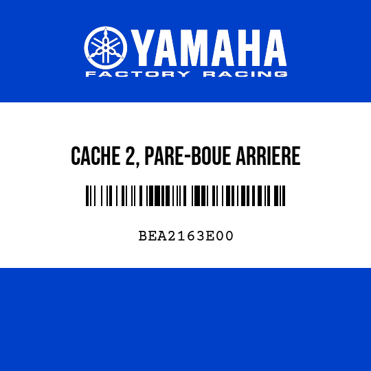 CACHE 2, PARE-BOUE ARRIERE