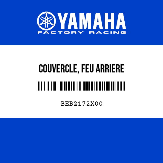 COUVERCLE, FEU ARRIERE