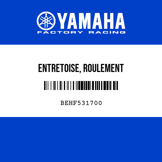 ENTRETOISE, ROULEMENT