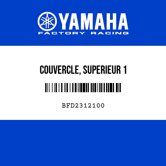 COUVERCLE, SUPERIEUR 1