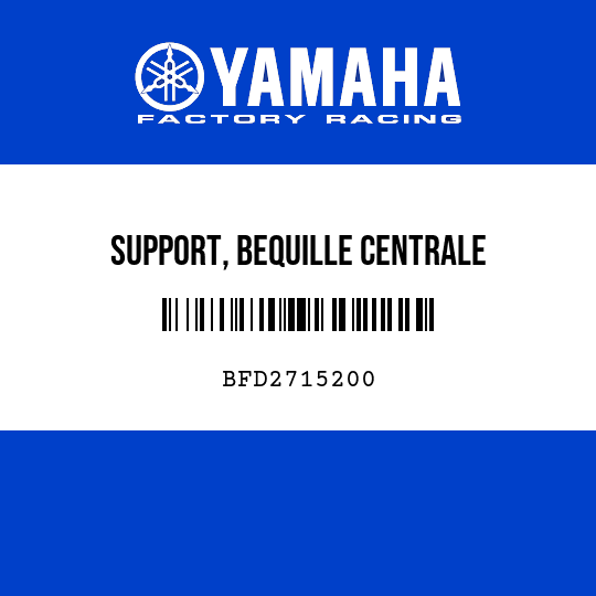 SUPPORT, BEQUILLE CENTRALE