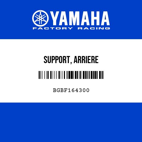 SUPPORT, ARRIERE