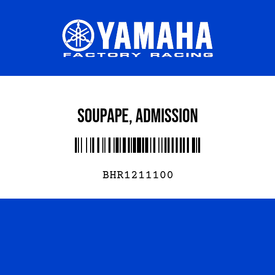 SOUPAPE, ADMISSION