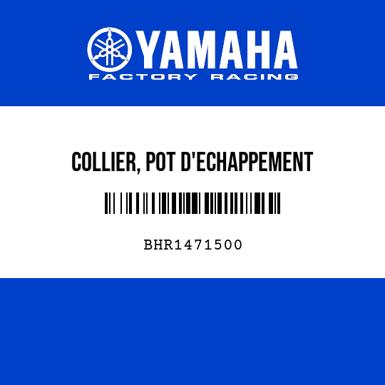 COLLIER, POT D'ECHAPPEMENT