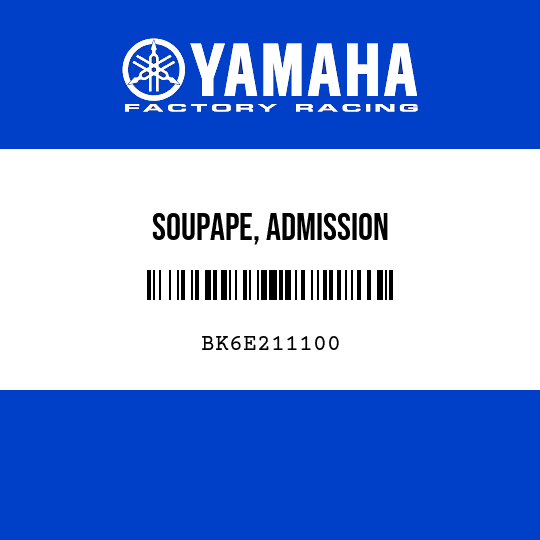 SOUPAPE, ADMISSION