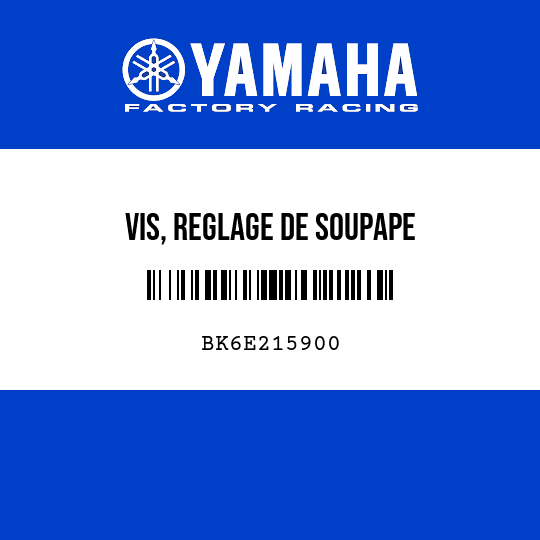 VIS, REGLAGE DE SOUPAPE