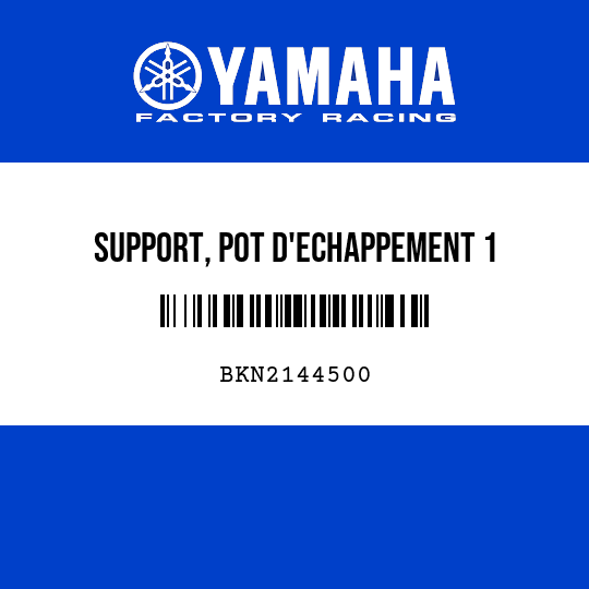 SUPPORT, POT D'ECHAPPEMENT 1
