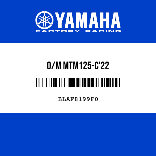 O/M MTM125-C'22