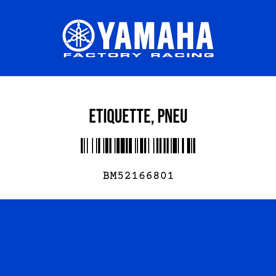 ETIQUETTE, PNEU