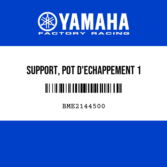 SUPPORT, POT D'ECHAPPEMENT 1