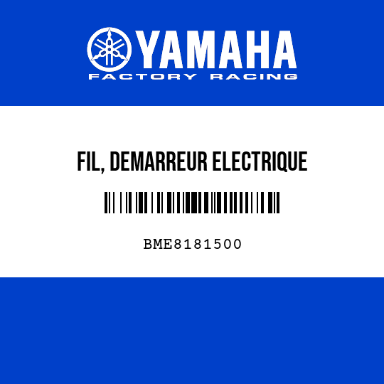 FIL, DEMARREUR ELECTRIQUE
