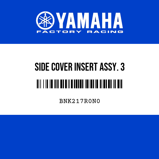 SIDE COVER INSERT ASSY. 3