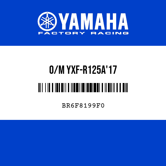 O/M YXF-R125A'17