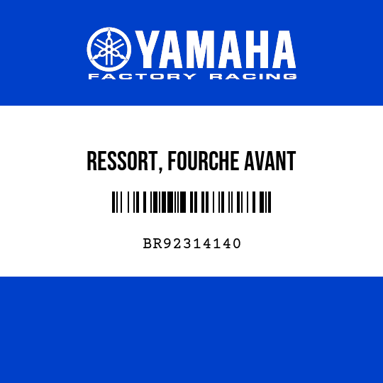 RESSORT, FOURCHE AVANT