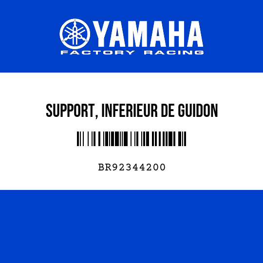 SUPPORT, INFERIEUR DE GUIDON