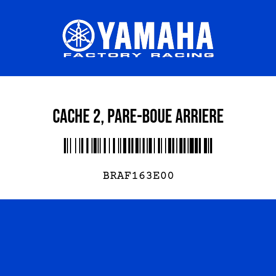 CACHE 2, PARE-BOUE ARRIERE