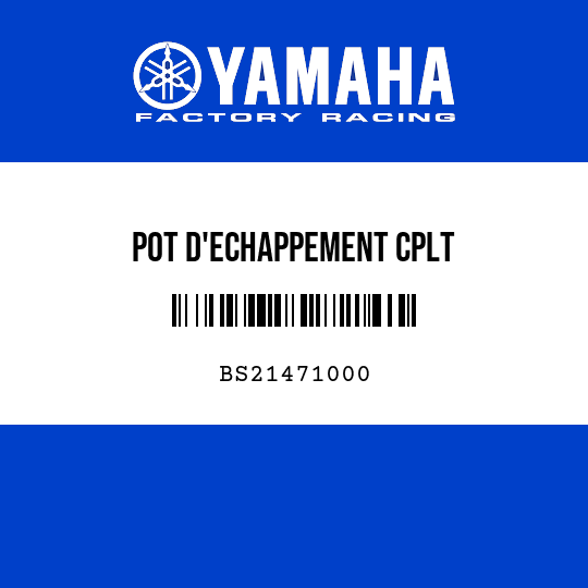 POT D'ECHAPPEMENT CPLT