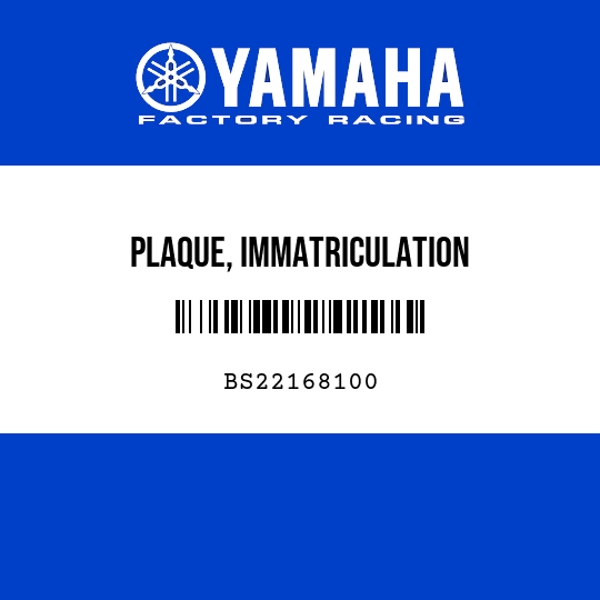 PLAQUE, IMMATRICULATION