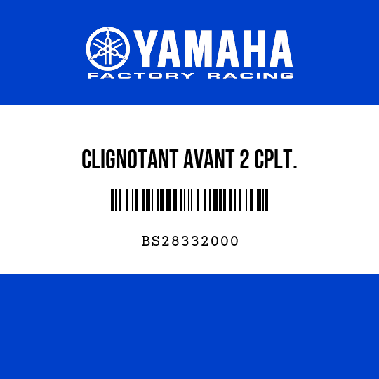 CLIGNOTANT AVANT 2 CPLT.