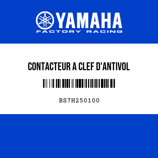 CONTACTEUR A CLEF D'ANTIVOL