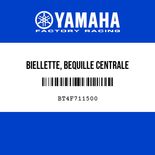 BIELLETTE, BEQUILLE CENTRALE