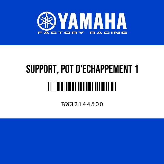 SUPPORT, POT D'ECHAPPEMENT 1