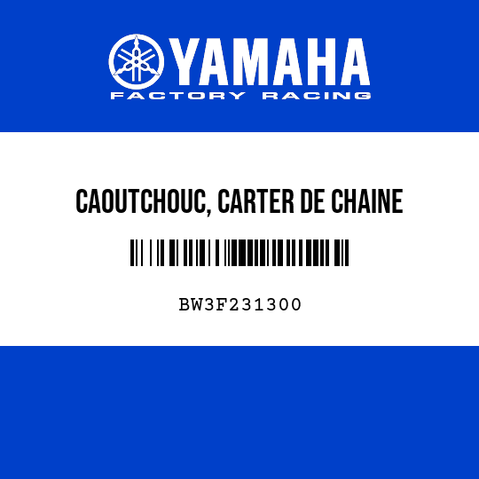 CAOUTCHOUC, CARTER DE CHAINE