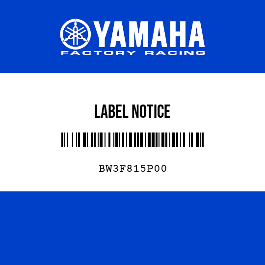 LABEL NOTICE