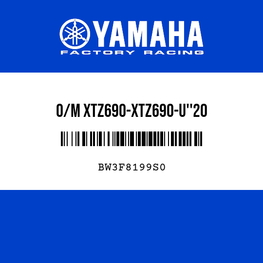 O/M XTZ690-XTZ690-U''20