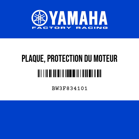 PLAQUE, PROTECTION DU MOTEUR