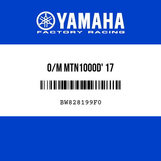 O/M MTN1000D' 17