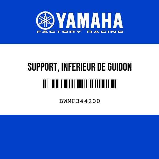 SUPPORT, INFERIEUR DE GUIDON