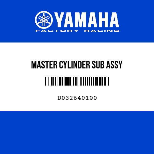MASTER CYLINDER SUB ASSY