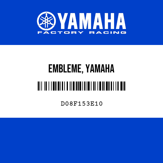 EMBLEME, YAMAHA