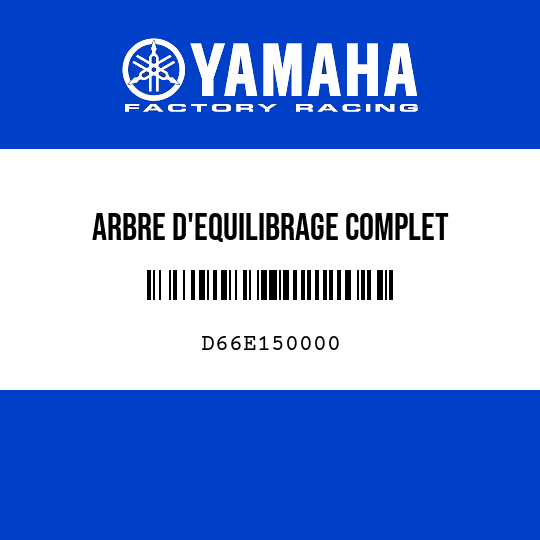 ARBRE D'EQUILIBRAGE COMPLET