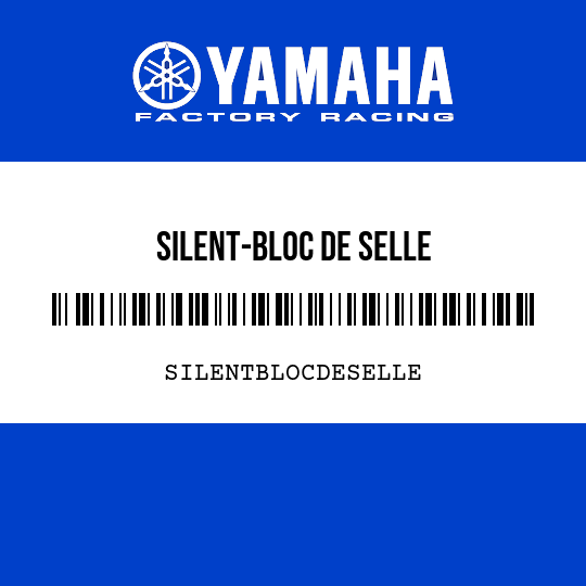 SILENT-BLOC DE SELLE